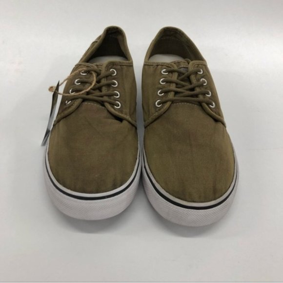 BUCKLE BLACK Fender olive wash canvas skate shoe - Picture 2 of 4